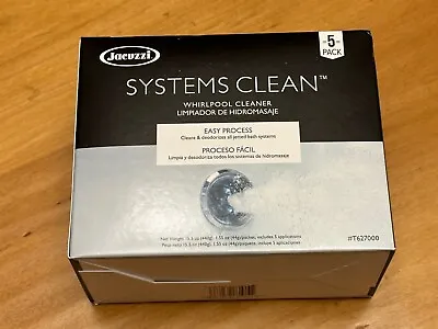 Jacuzzi Systems Clean T627000 Whirlpool Cleaner - 5Pack-NIB • $25