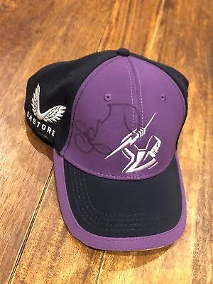 Craig Bellamy Signed Melbourne Storm 2023 Castore Cap PROOF NEW Jersey • $99.95