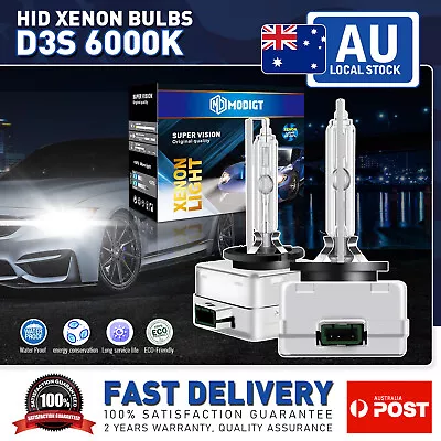 6000k D3S Headlight Bulb Xenon HID Audi A3A4A5Q3Q5Q7 Benz Golf Cherokee • $44.50