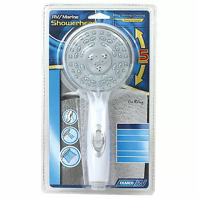 Camco 43711 RV/Marine Shower Head-White • $17.20