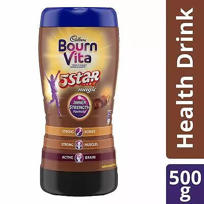 Cadbury Bournvita 5 Star Magic Health Drink 500 Gm • £41.71