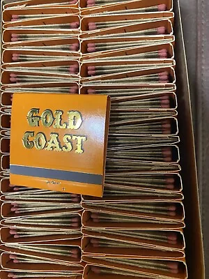 Vintage Matchbook Gold Coast Hotel And Casino Las Vegas-ONE BOOK OF MATCHES • $1.99
