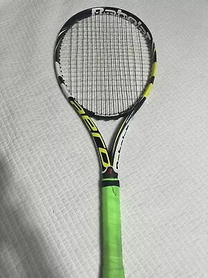 Babolat Aeropro Drive + Grip Size 4 3/8. USED • $90