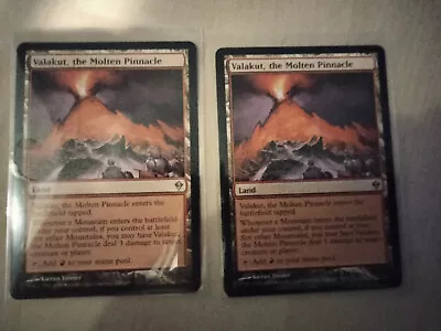 2x MTG Valakut The Molten Pinnacle Zendikar 228/249 Regular Rare • $20