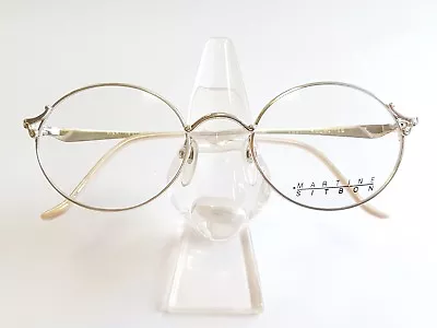 Martine Sitbon Glasses Lunettes Gafas Art Deco Vintage Brille Luxury Eyeglasses • $41.91