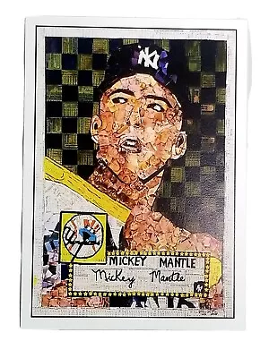 1952 Topps - MICKEY MANTLE #311 Custom Card Art Novelty Card Numbered /250 Auto • $2.49
