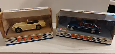 Dinky Collection Matchbox Cars DY20 & DY3 1965 Triumph TR4A IRS  & MGB GT 1965 • £20