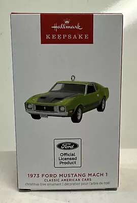 2023 Hallmark Keepsake 1973 Ford Mustang Mach 1 Ornament • $6.99