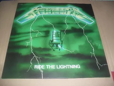 Metallica -ride The Lightning- Awesome Press Lp Vinyl Ltd Edition Bernett N.mint • £39.99