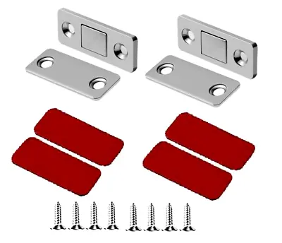 2Sets Drawer Magnetic Door Catch Ultra Thin Cabinet Furniture Latch For Sliding • $4.70