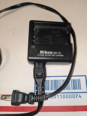 [ORIGINAL] Nikon MH-61 Li-ion Battery Charger For EN-EL5 • $9.95
