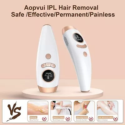 $68 • Buy Aopvui IPL Laser Permanent Hair Removal