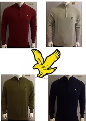 £12.05 • Buy Lyle And Scott Long Sleeve Quarter Zip Jumper (sweater) For Men