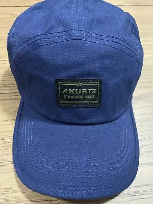 A. KURTZ Adjustable HAT Made Strong ADMIRAL CAMP CAP Infantry Blue • $14.77