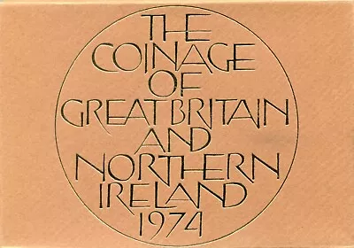 The Coinage Of Great Britain And Northern Ireland 1974 -  ONLY 100000 MINTED • £19.99
