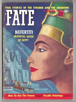 FATE Magazine September 1953 #42 Nefertiti Queen Of Egypt Psychic Paintings • $8