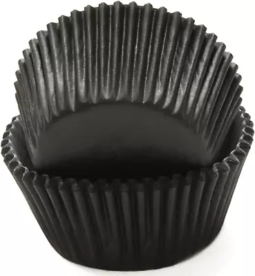 Classic Cupcake Liners 50 Count Black • $4.99