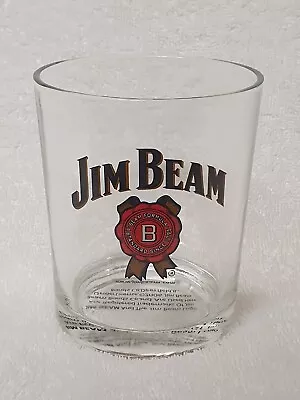 🔶️rare Jim Beam Bourbon Whisky Whiskey Tumbler Glass Collectable Man Cave Bar • $59.99