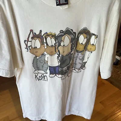 $95 • Buy Vintage Korn 2000  T-shirt Size L