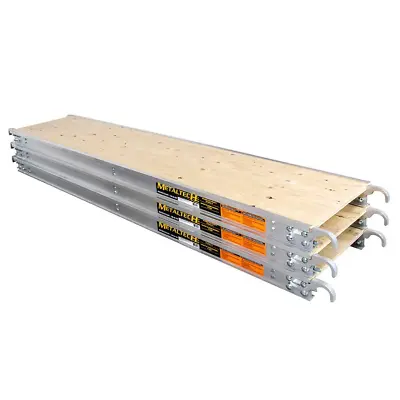 7 Ft. X 19 In. Aluminum Scaffold Platform With Plywood Deck (3-Pack) • $492.74