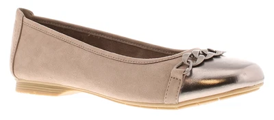 £39 • Buy Jana Womens Flat Shoes Jordan Slip On Stone UK Size