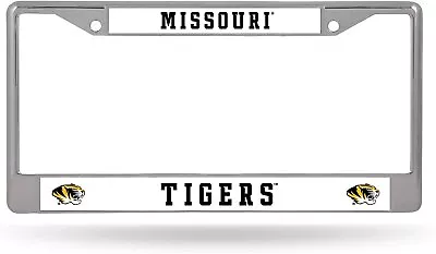 University Of Missouri Tigers Premium Metal License Plate Frame Chrome Tag... • $19.99