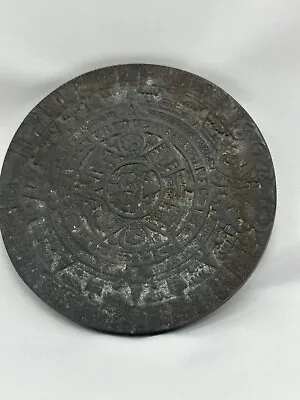$21.30 • Buy AZTEC Sun Stone Calendar Mayan Mexico Plaque Art FOLK ART
