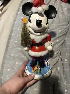 Mickey Mouse Nutcracker Vintage Large Figure 13 Inch  Lightly Used • $35