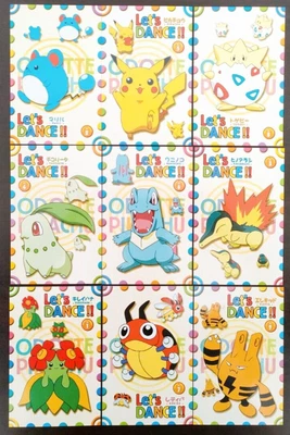 $18.50 • Buy 90s Banpresto Japanese Pokemon Post Card Set / Pikachu Totodile Chikorita 0322