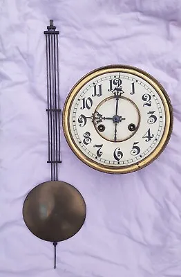 Vienna Wall Clock 8   Dial Movement Bracket & Pendulum  • $126.33
