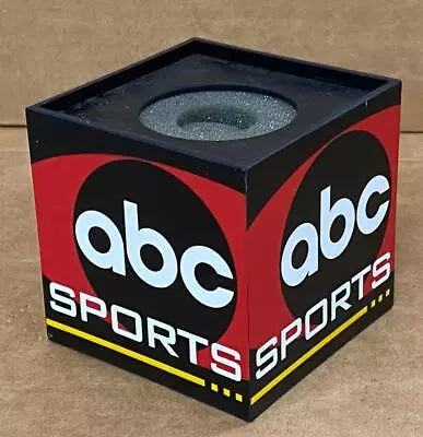 Abc Sports Microphone Flag Cube. • $100