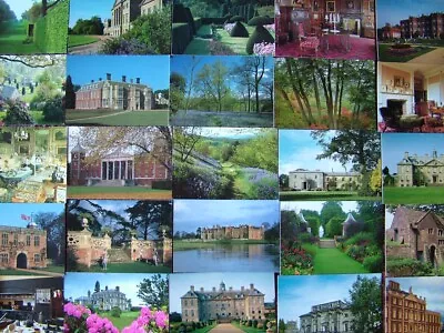 100 Unused Larger/Oversize - NATIONAL TRUST Postcards. • £4.75