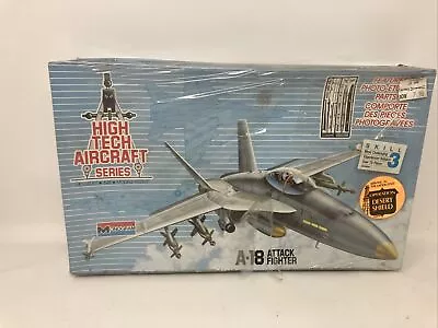 Monogram 1/48 F/A-18A Hornet 'Attack Fighter' #5833 - High Tech Aircraft Series • $21