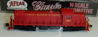 Atlas N Scale -  Gulf Mobile & Ohio RS-1  #56  -  Custom Paint? • $75