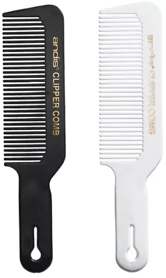 Andis Clipper Comb Black/White Men's Barber Stylist Flat Top Brush Cutting NEW • $6.90