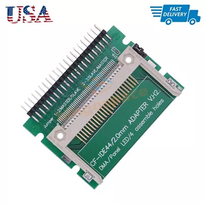 44Pin Male CF To IDE Card CF To Notebook 2.5 IDE Male Converter Adapter Card US • $7.50