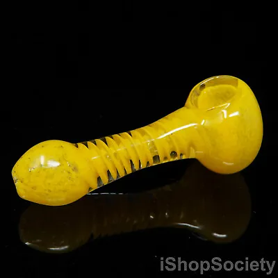 4.5  Frit Vortex Helix Tobacco Smoking Pipe Thick Collectible Pipes - P409A • $11.99