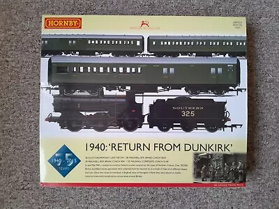 Hornby Oo Guage 1940:'Return From Dunkirk R3302 Boxed Loco And 3 Coaches • £100