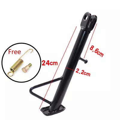 $25.49 • Buy US Motorcycle Scooter Kickstand Side Stand Leg Prop Universal High Quality Iron
