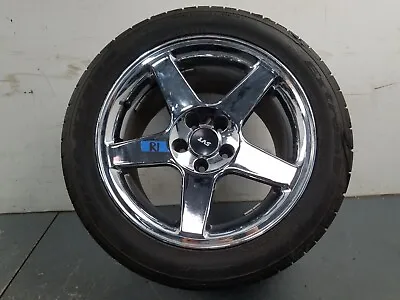 03 Ford Mustang Cobra SVT OEM 17  Rear Wheel / Tire #1 #9056 O5 • $492.99