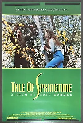 1990 TALE OF SPRINGTIME Original US RELEASE Film Poster 27X40 ROHMER • $29.99