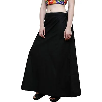 £11.99 • Buy Cotton Ready Made Petticoat Saree Underskirt Indian Petticoat