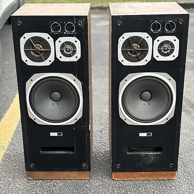 SONY Carbocon SSU-3000 Vintage Pair Of L 3-Way Floor-standing Speakers Tested • $699.99