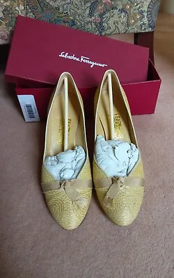 Salvatore Ferragamo Ladies Dress Shoes UK Size 7 Excellent Condition • £25