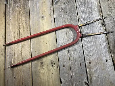 Vintage Antique Bike Bicycle Motorcycle Thrust Bars Front Fork Forks Used • $167.99