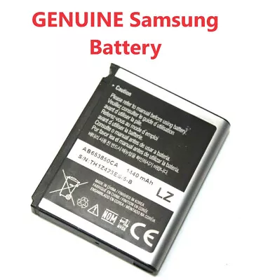 OEM Samsung AB653850CA Replacement Li-Ion Battery 1440mAh For Behold II SGH-T939 • $14.27