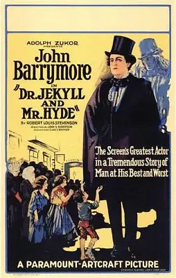 DR. JEKYLL AND MR. HYDE Movie POSTER 11 X 17 John Barrymore Martha Mansfield B • $11.95