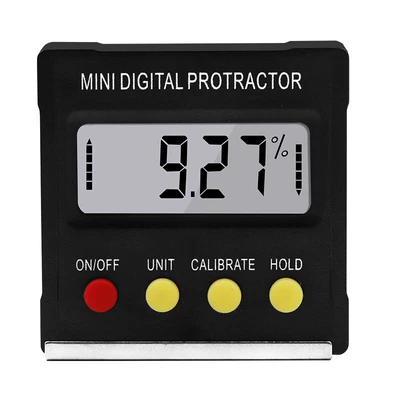 £12.30 • Buy Digital Inclinometer Angle Finder Protractor Magnetic Base Level Box Measuring