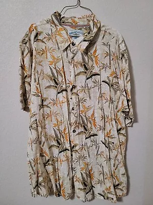 Margaritaville XXL Short Sleeve Button Down Shirt Men's XXL14 • $25