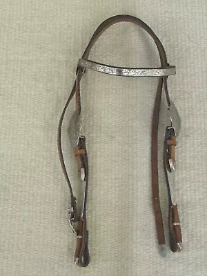 CIRCLE Y WESTERN SHOW Headstall/Bridle With QUICK CHANGE ENDS • $200